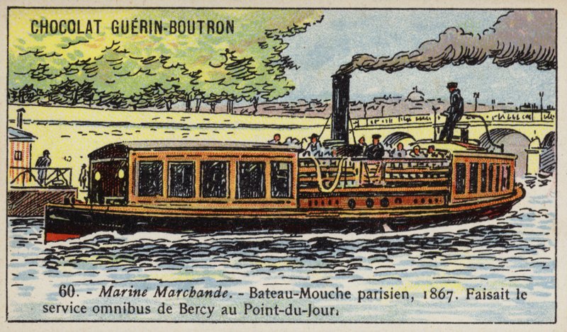 Bateau-mouche parigino da French School