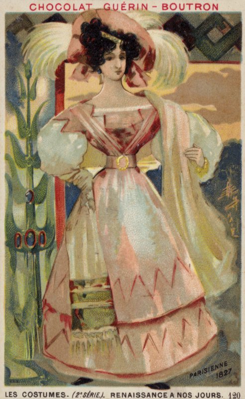Moda parigina, 1827 da French School