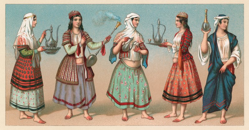 Costume persiano da French School