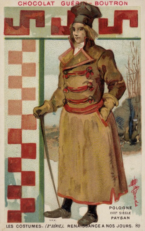 Contadino polacco, XVII secolo da French School