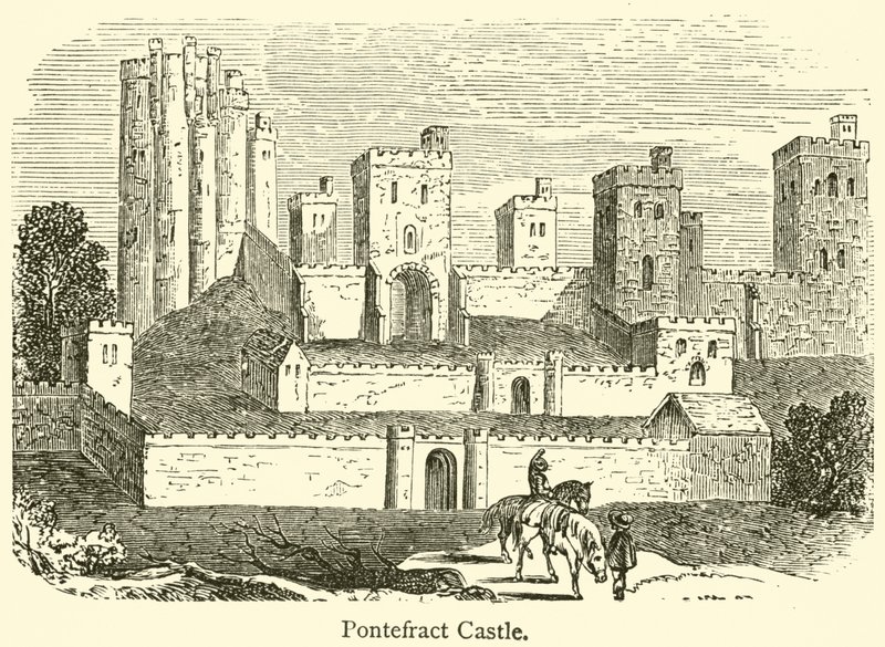 Castello di Pontefract da French School