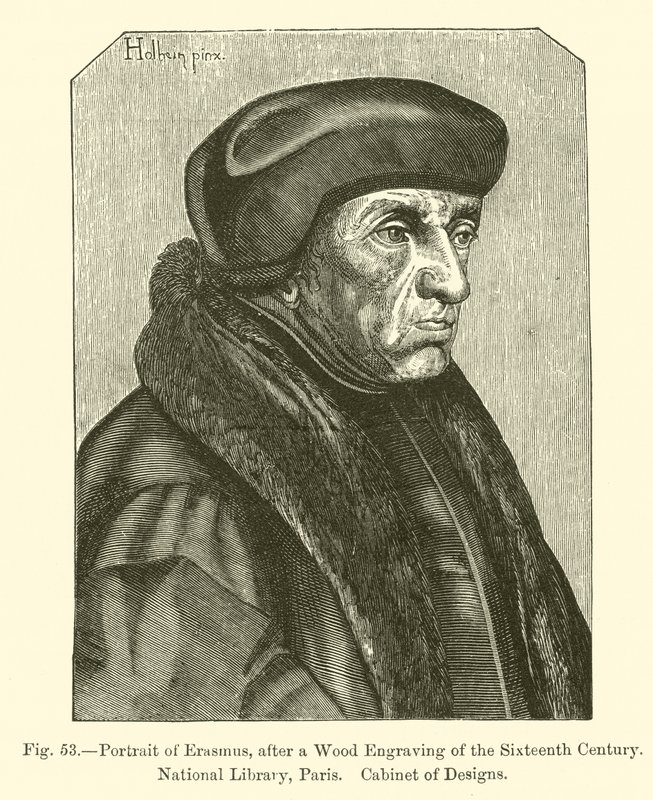 Ritratto di Erasmo da French School