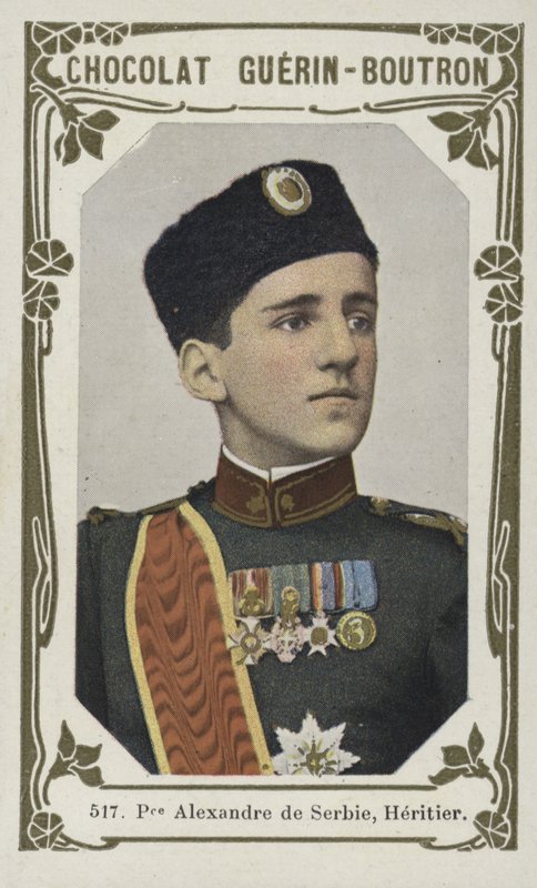 Principe Alessandro di Serbia, erede da French School