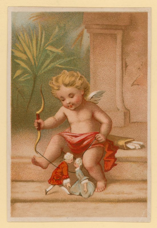 Putto che gioca da French School