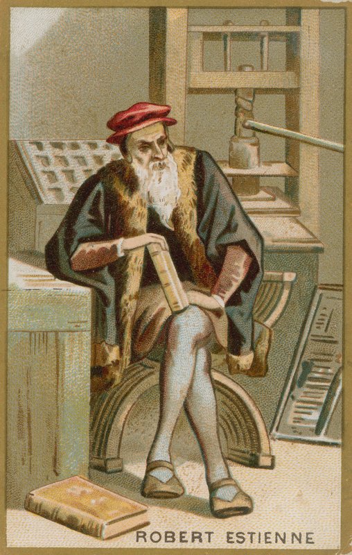 Robert Estienne da French School