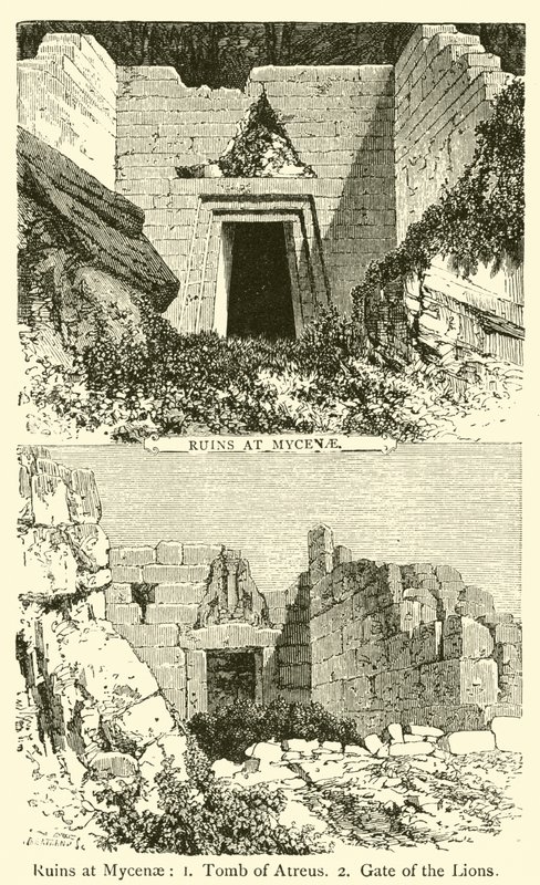 Rovine di Micene da French School