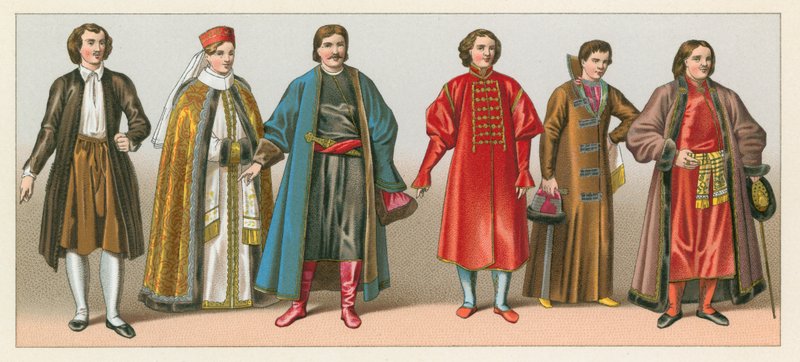 Costume russo da French School