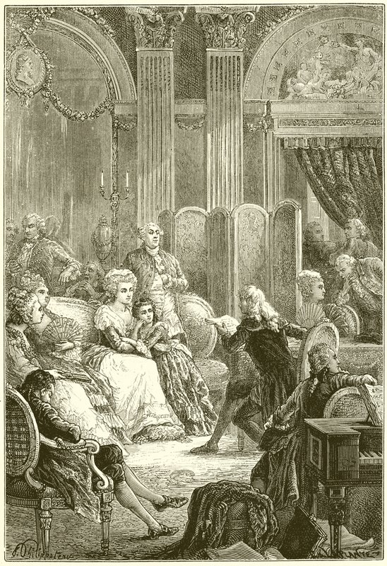 Salone di Madame Necker da French School