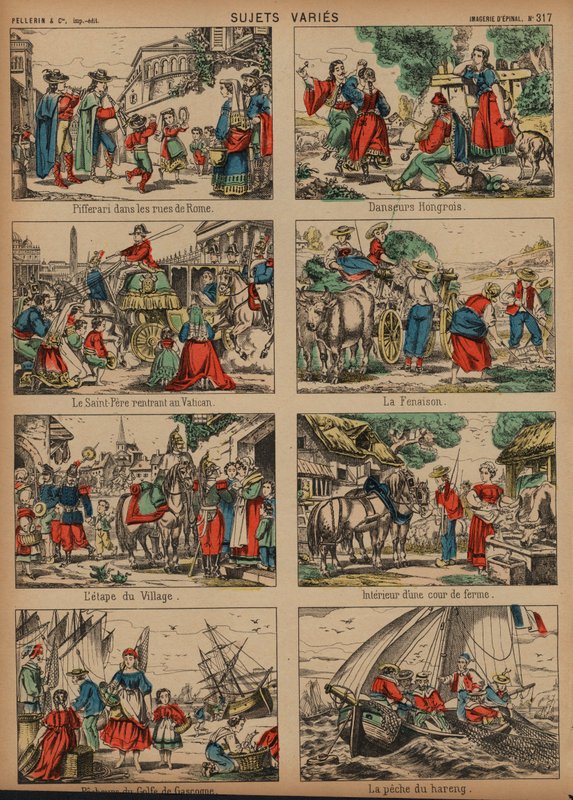 Scene da tutta Europa da French School