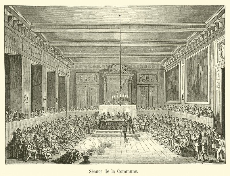 Seduta della Comune da French School