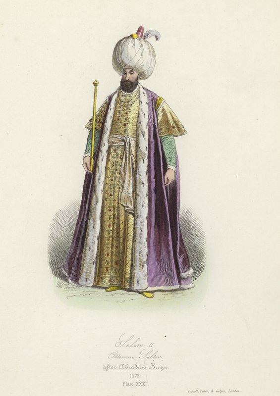 Selim II, Sultano Ottomano da French School