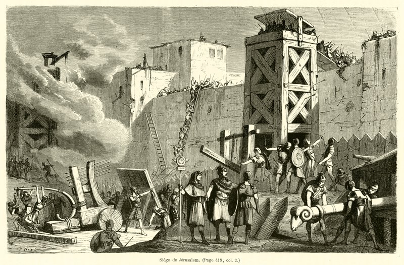 Assedio di Gerusalemme da French School