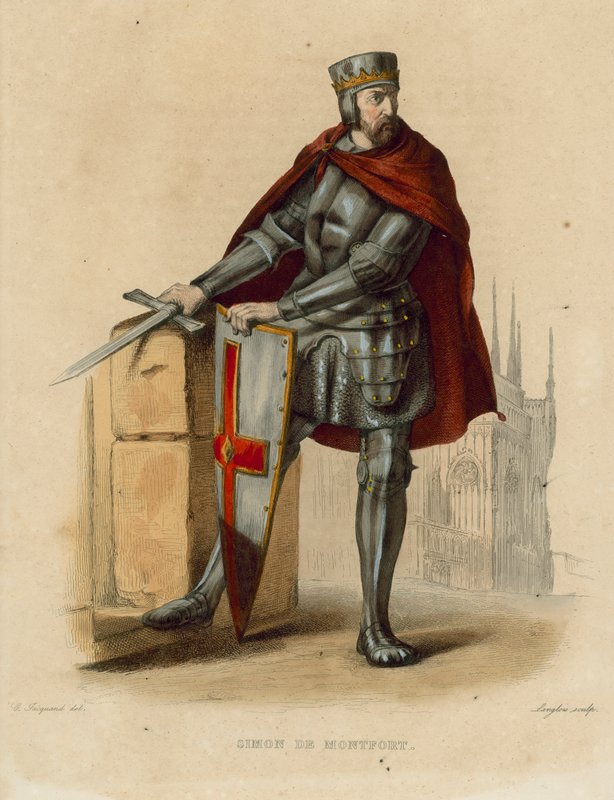 Simone di Montfort da French School