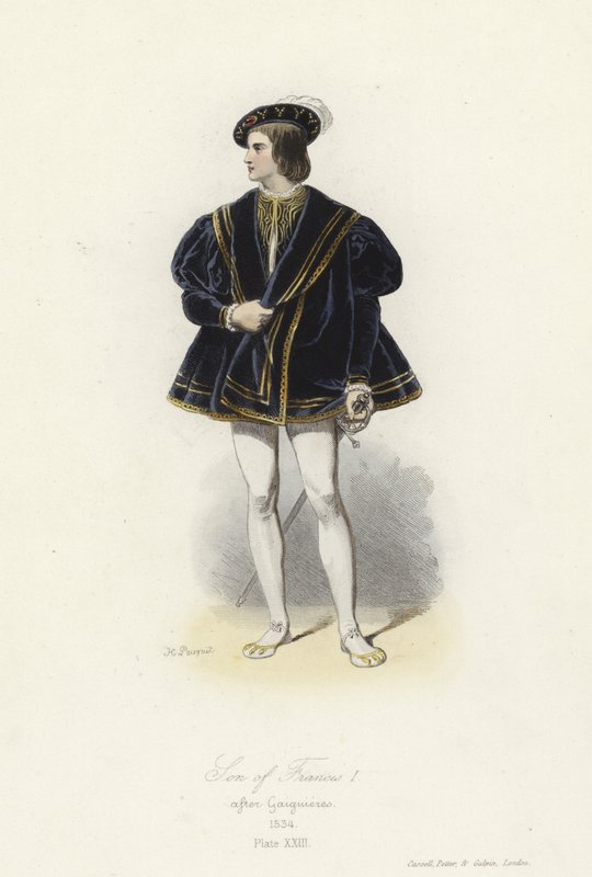 Figlio di Francesco I di Francia da French School