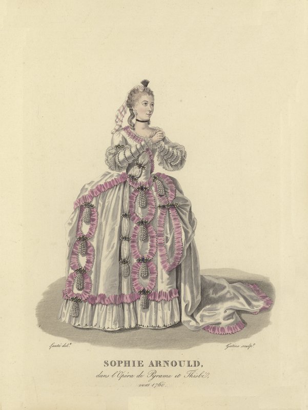 Sophie Arnould, cantante d