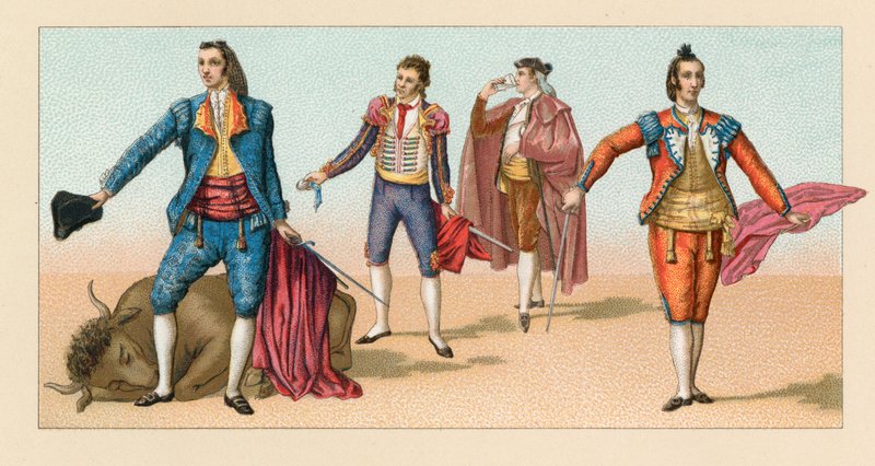 Costume spagnolo da French School