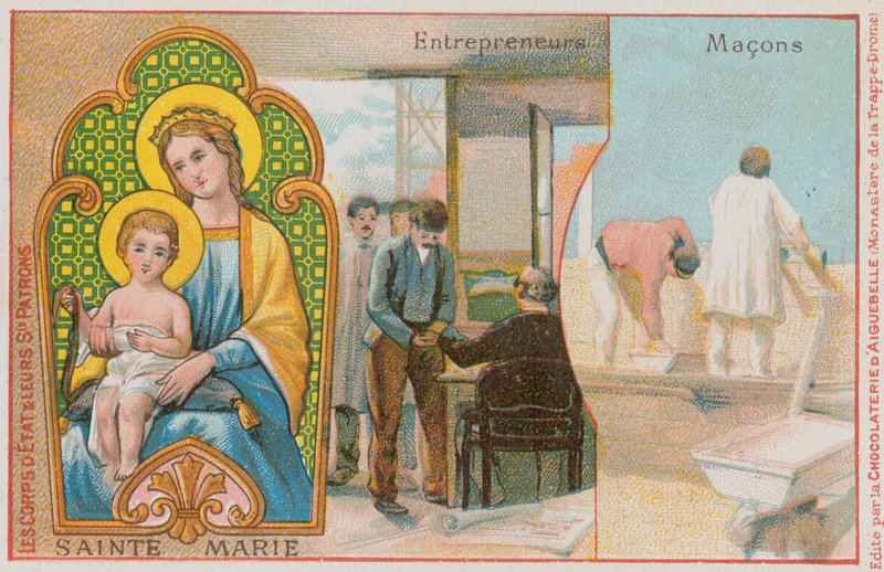 Santa Maria, imprenditori e muratori da French School