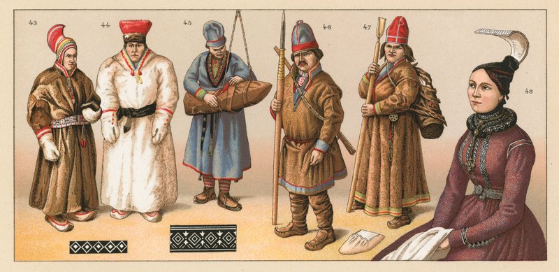 Costume svedese da French School