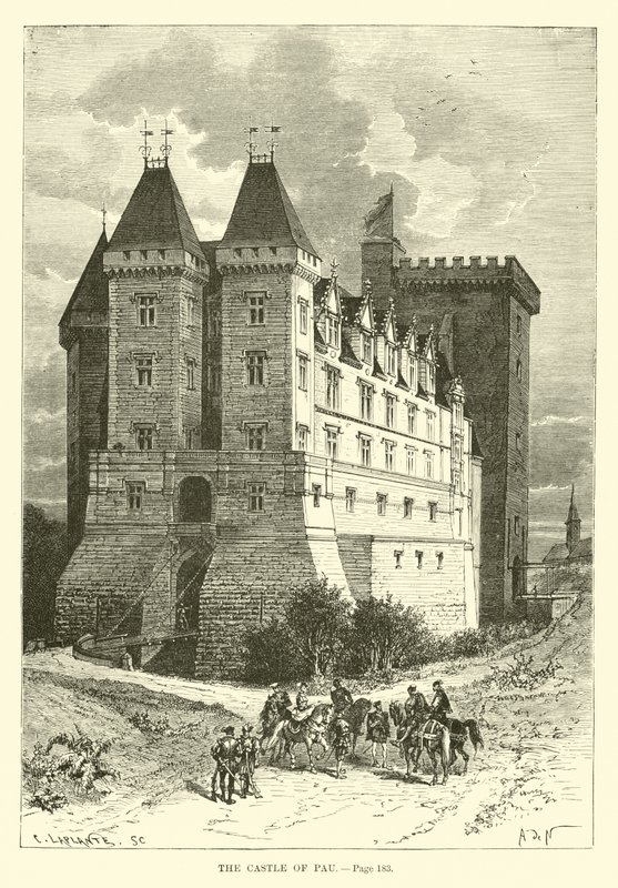 Il castello di Pau da French School