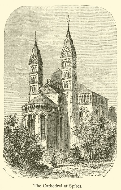 La Cattedrale di Spira da French School