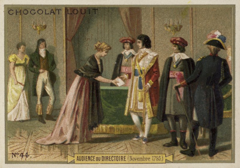 Il Direttorio, Rivoluzione Francese, novembre 1795 da French School