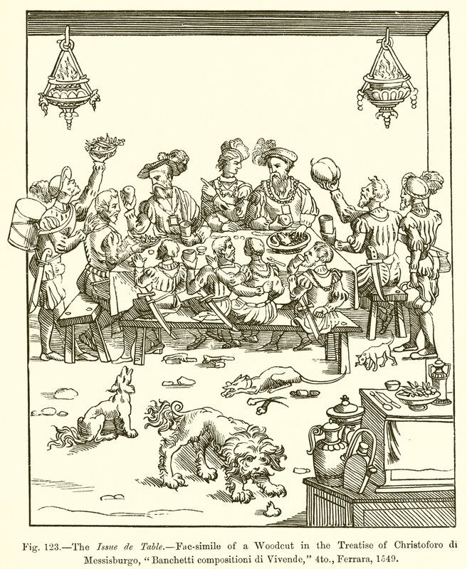 Il servizio da tavola da French School