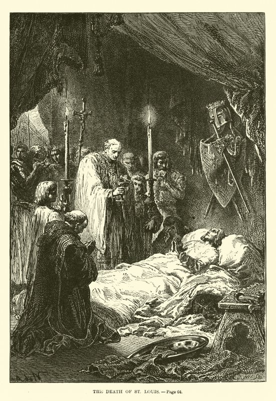 La morte di San Luigi da French School