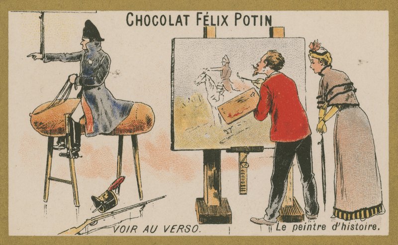 Il pittore di storia da French School
