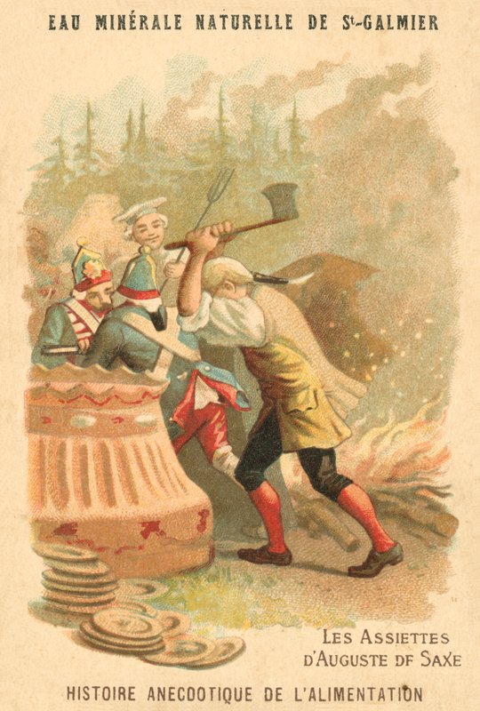 Le piastre di Augusto di Sassonia da French School