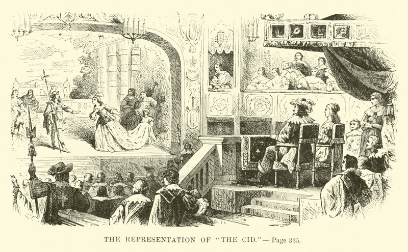 La rappresentazione di Il Cid da French School