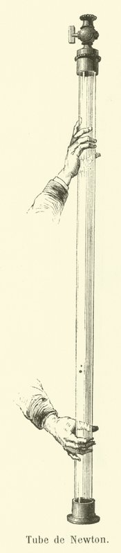 Tubo di Isaac Newton da French School