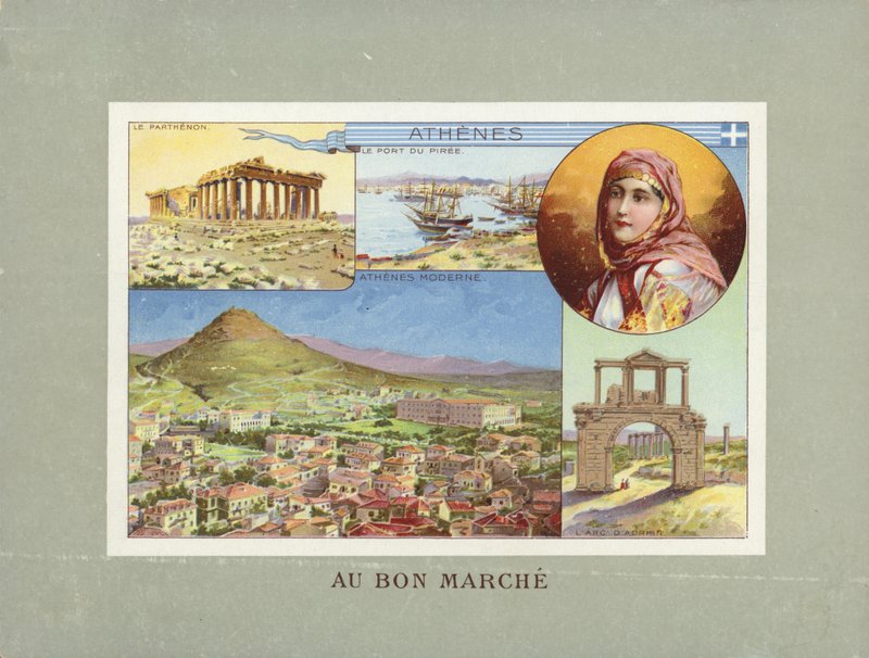 Veduta di Atene da French School