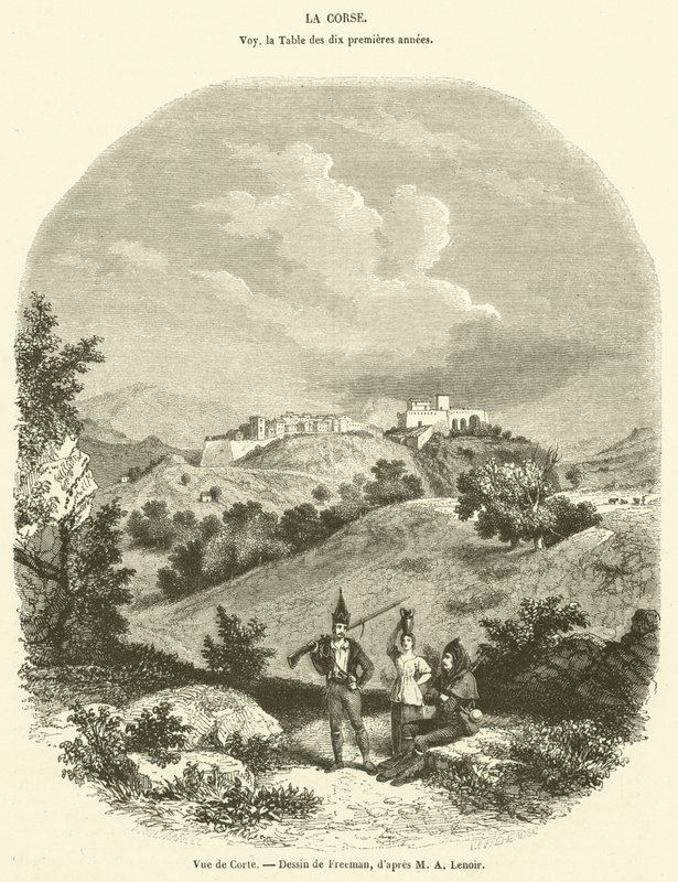 Veduta di Corte da French School