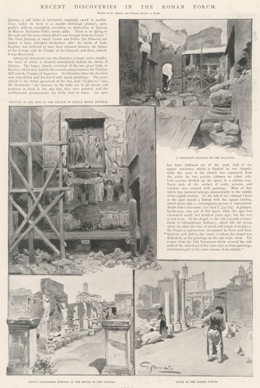 Scoperte recenti nel Foro Romano da G.S. Amato