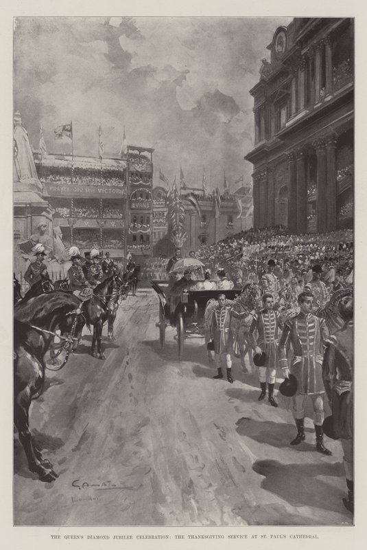 Celebrazione del Giubileo di Diamante della Regina, il servizio di ringraziamento alla Cattedrale di San Paolo da G.S. Amato
