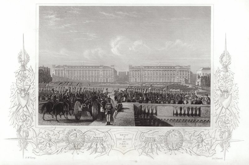 Ingresso degli Alleati a Parigi da G.W. Terry