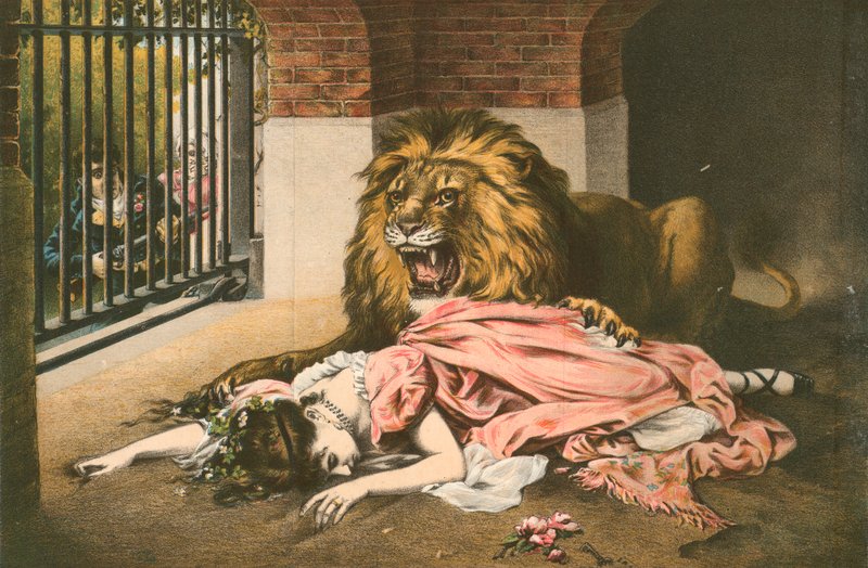 La sposa del leone da Gabriel Max