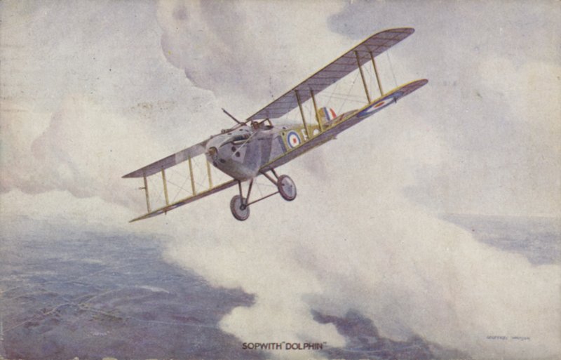 Aereo da caccia Sopwith Dolphin da Geoffrey (after) Watson