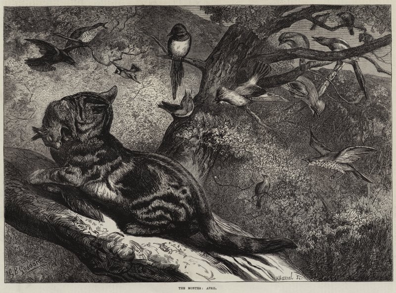 I mesi, aprile da George Bouverie Goddard