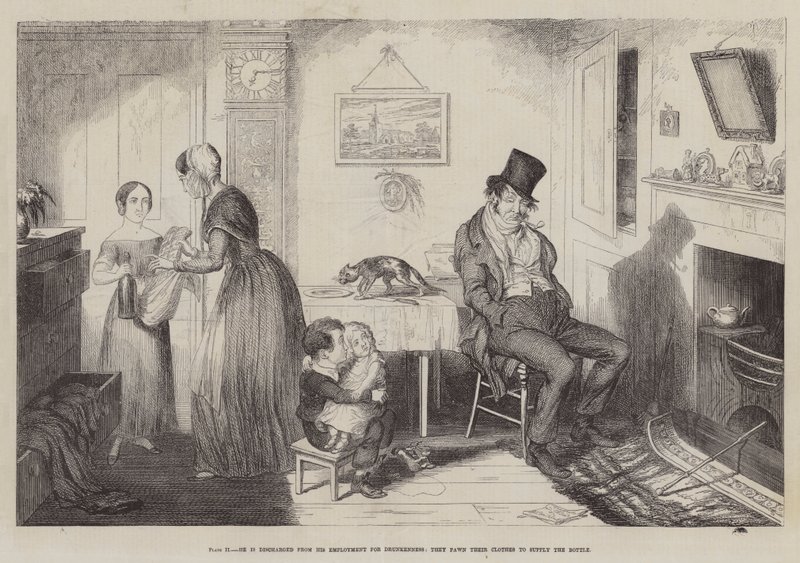 La bottiglia da George Cruikshank