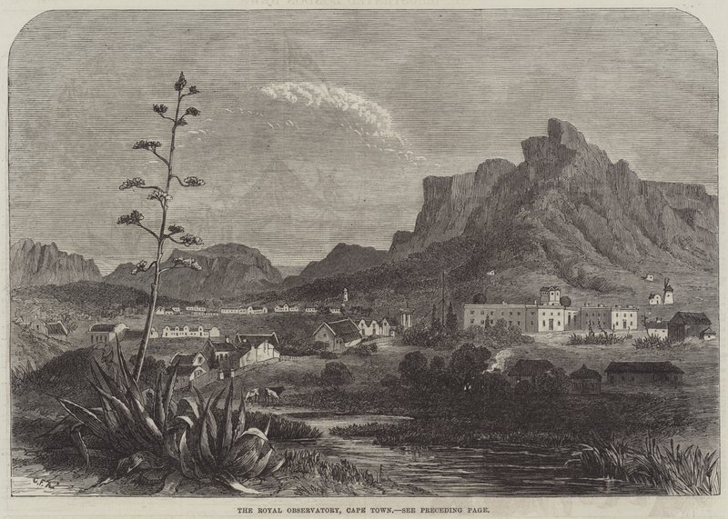 Osservatorio Reale, Città del Capo da George French Angas