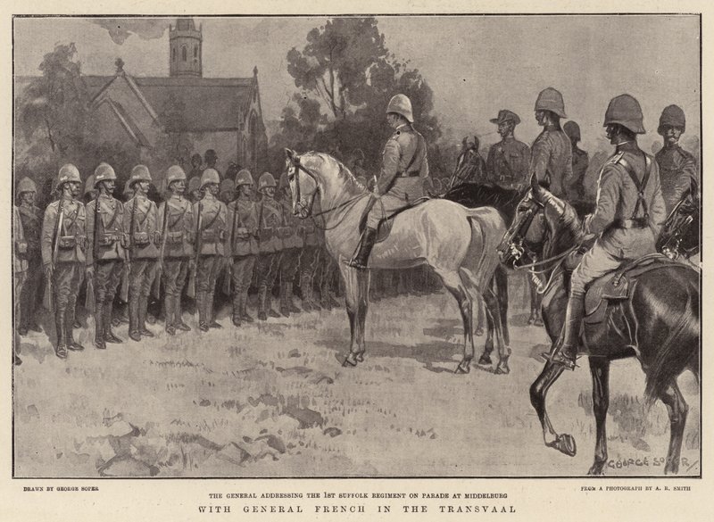 Con il generale French nel Transvaal da George Soper