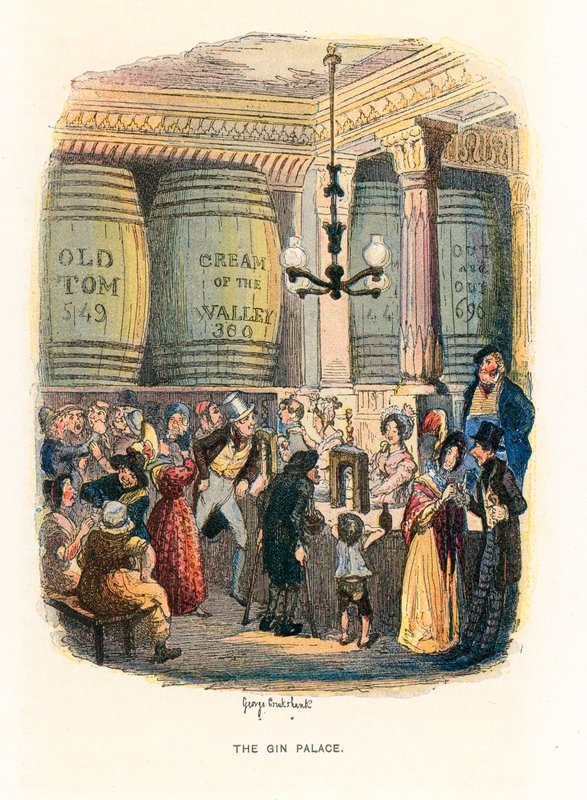 Illustrazione per Tempi Duri da George (after) Cruikshank