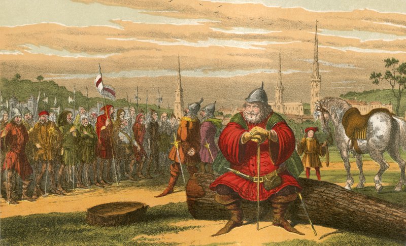 Falstaff da George Cruikshank