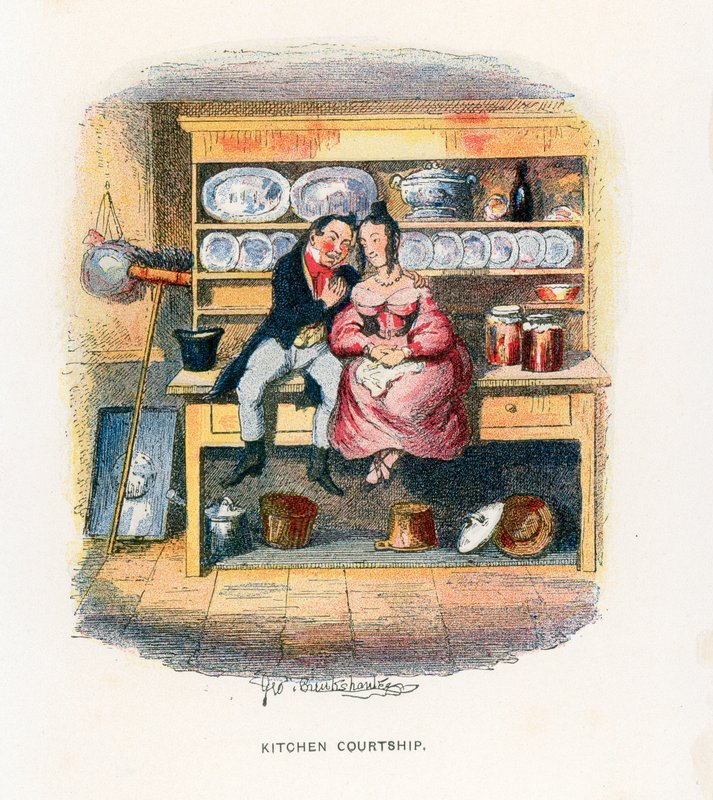 Illustrazione per Tempi Difficili da George Cruikshank
