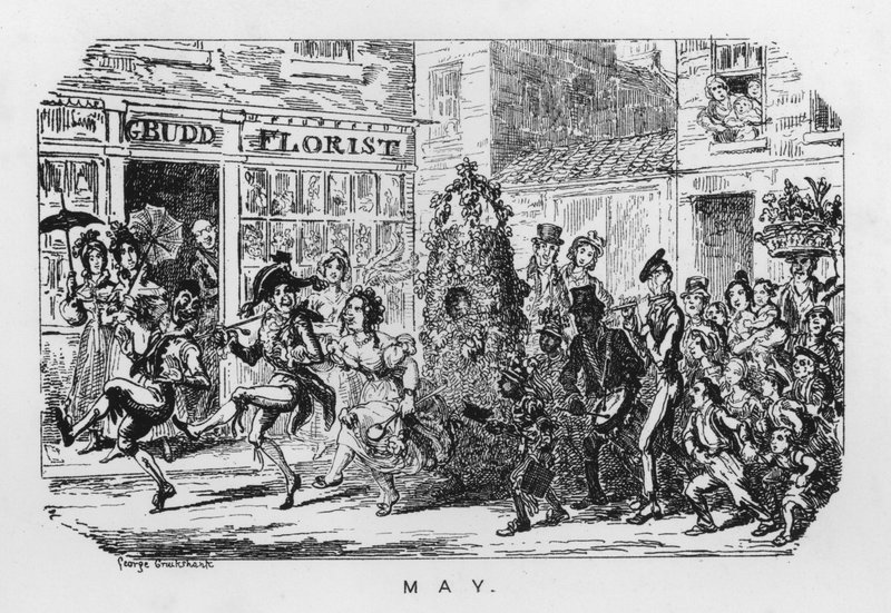 Primo Maggio (incisione) da George Cruikshank