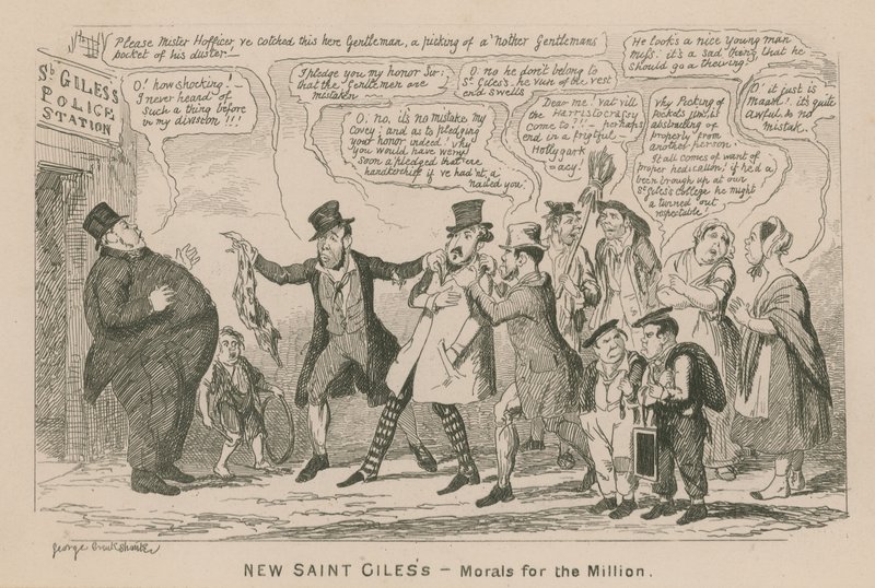 Nuovo Saint Giles da George Cruikshank