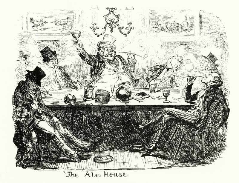 La taverna da George Cruikshank