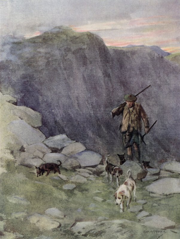 Il cacciatore di volpi delle Highlands da George Denholm Armour