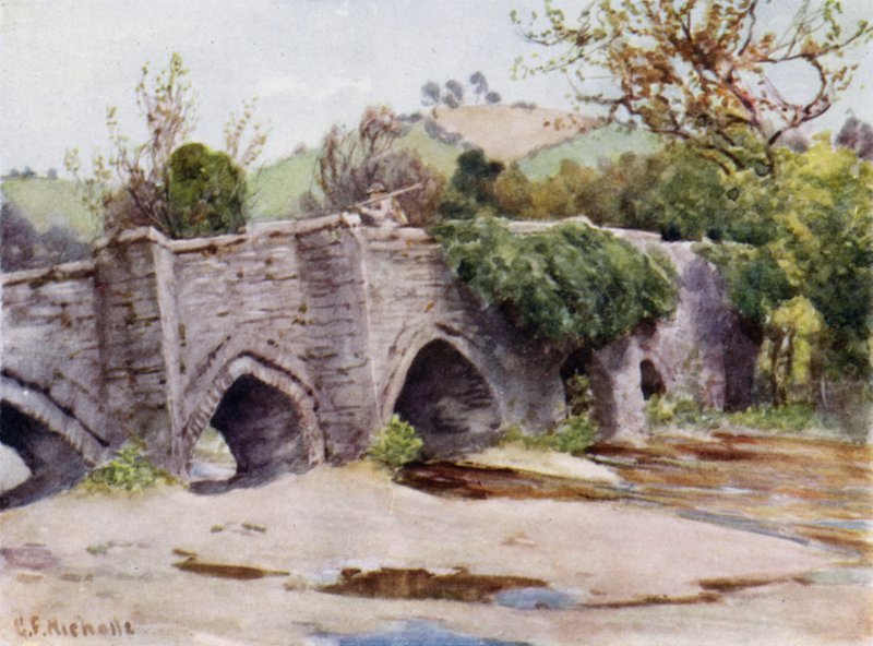 Vecchio ponte a Lostwithiel da George Franck Nicholls